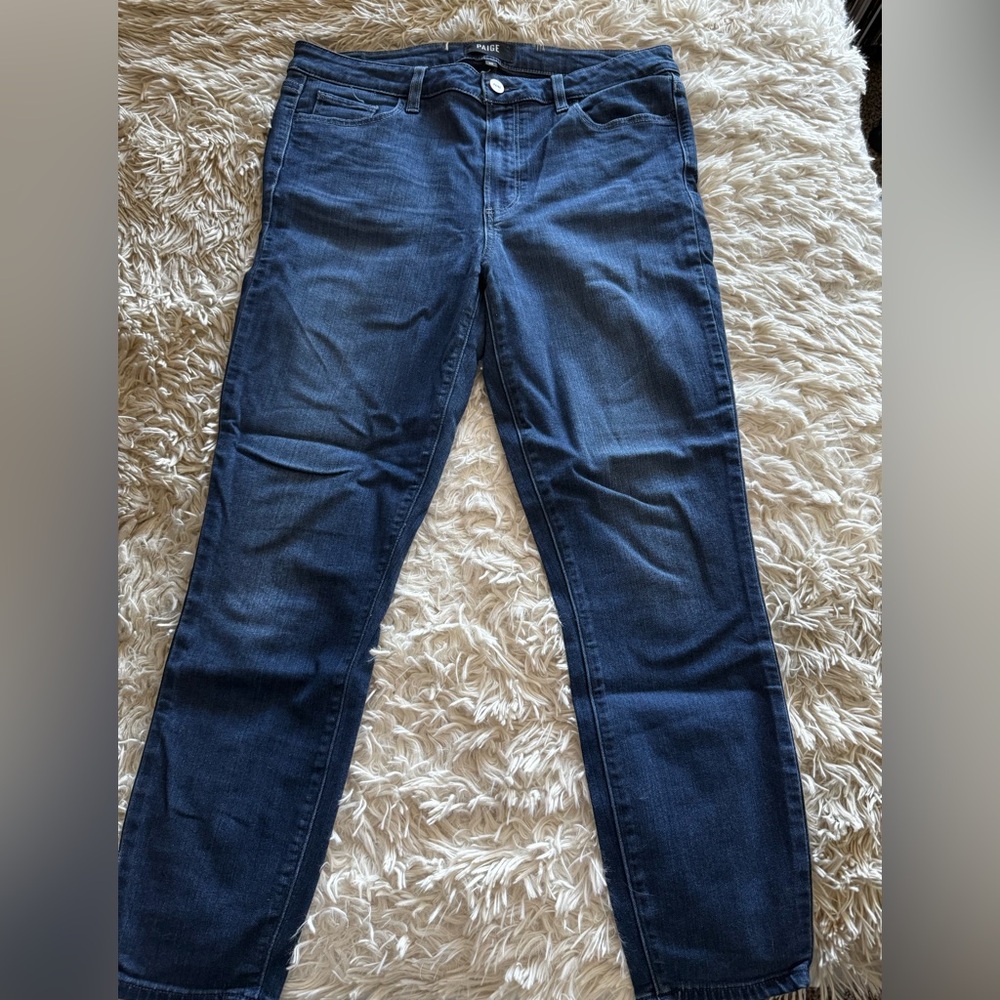 PAIGE Classic Blue Denim Jeans